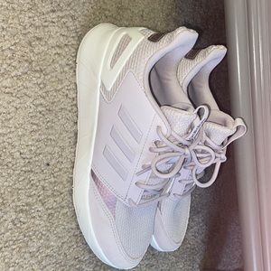 Light lavender women's adidas sneakers